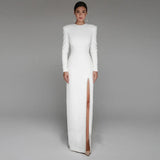 Fongt Certificate Beautiful Engagement Dress Can Wear A Simple Temperament Bow To Waist French Sling Dress