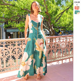 Fongt French Retro Dress Print Slings For Women In 2025 Summer
