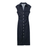 Fongt New Flute Dress Shirt Dress 0779064