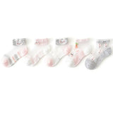 Pairs/lot 1 to 12 Years Summer Solid White Cotton Socks For Children Socks Spring No-show Low Cut Socks Boys Girls Boat