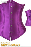 Plus size Women Underbust Corset Sexy Bustiers Workout Shape Body Belt Slimming Shapers Girdles Dropship