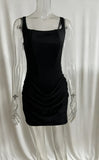 Fongt And Spicy Square To Receive Waist Skirt Women 2025 Summer New Folded Fish Bone Waist Vest Dress Dress