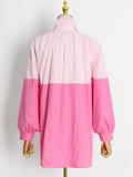 Fongt Version Of Comfortable Casual Long-Sleeved Top 2025 Spring New Temperament Commute Loose Single-Ded Button Shirt