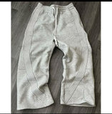 Fongt Trousers Direct Hooded Trousers Striped Plus Velvet Sweatpants Supplier