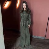 Fongt 2025 New T-Shirt With Elegant Half-Body Dress Set