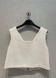 Single Button Ropa Mujer Sleeveless Top Spring Summer Clothes Japanese Simple Tanks & Camis Fashion Ins Women 2024 Tops-Outfit
