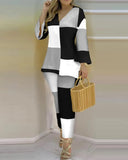 Fongt Women's Clothing 2023 Spring New V-Neck Long-Sleeved Fashion Suit