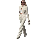 Fongt Summer New Women's High-End Temperament Short Suit Set Of Trousers Two Sets