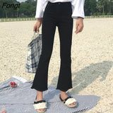 wholesale 2019 new Spring Autumn Hot selling women's fashion casual Denim Pants