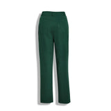 Women Pants Straight Solid Long Jeans Female Streewear Denim Fabric Trousers Straight High Saist Women Pants Vintage