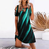 Sleeve O-Neck Mini