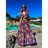 New-Style Beach Dress Suit Sexy 2025 New Export Summer Resort Wind