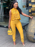 Two Piece Set African Dresses for Women Dashiki Fashions Ensemble femme 2 Pieces Suit Clothes 2019 Bazin Robe Africaine