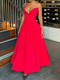 Women's Clothing New Dress Sexy Chest Bare Back Fish Bone Girded Sleeveless Dress Women's Dress High