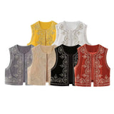 And Winter New Beaded Embroidered Velvet Vest 6895268-Outfit