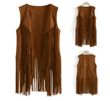 Fongt The Same Day, The New Tumaco Coat Lady Deer-Skinless Long Vest Open Shirt