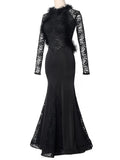 2024 Dance New Practice Dress Lace Autumn Summer Fluff Custom Performance Ballroom Big Swing Fashion Female TH2794-Outfit
