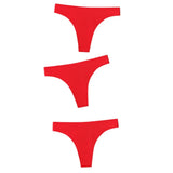 Seamless Panties Women Briefs Nylon Ultra-thin G-string Thongs Low Rise Lingerie Ice Silk Briefs Lady Underwear Plus