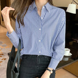Fongt Shirt Women 2025 Spring And Autumn New Korean Version Loose Inside And Outside Wearing Professional