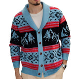 Fongt Men's Vintage Jacket Outdoor Winter Thick Rhisey Sweater