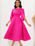 Fongt Women's Clothing 2025 Autumn New Temperament Elegant Fashion Banquet Dress Dress Dress African Dress