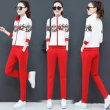 clothing winter clothes 2022 long sleeve korean fashion two piece set top and pants autumn fall lounge wear
