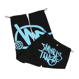 High Street Hip-Hop Printed Star Ball Pants Minority Tide Brand Overalls Loose Straight Casual Trousers-Outfit