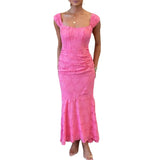 Fongt Women's New Sleeveless Shoulder Solid-Colored Shoulder Dress Dress Dress 8066
