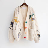 Hand-embroidered Cardigan-Outfit