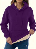 Fongt Wish Autumn And Winter Fashion Women's Clothing Warm Pocket Hoodie Coat Top
