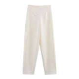 Fongt Homemade New Women's Double-Sided Waistcoat Double-Sided Cloth Trousers 3641305