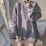 Fongt Cotton Autumn 2023 New Korean Version Loose Sleeve Long Sleeve Hoodie Female Student Thin Coat Coat