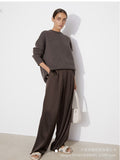 Fongt Sale Of Solid Color Round-Neck Sweater Women 2025 New Soft Knitting Base Top