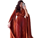 Fongt Solid-Colored Bat Sleeve Tie In Autumn 2025 With Thin Waists