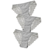 Exotic Apparel Sexy Panties Lace Briefs Women Low-Rise Solid Panty Underwear Sexy Women Lace Breathable Hip-lift
