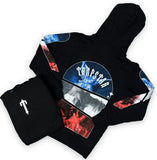Fongt Hoodie Trapstar Letter Casual Street Youth Sweat Cotton Red Black Print Plus Velvet Hood