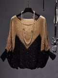 Fongt And Winter 2025 New Cover The Ass Lazy Knitted Bottom Shirt Color Fashion Coat Yang Lily Sweater Women's
