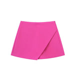 Fongt New Women's Trousers Women's Skirts Summer Color Irregular Skirt