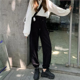 Women's Sports Pants Oversize Gray Joggers Sweatpants Women Loose Track Black Jogging Trousers For Female2021