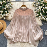 Fongt Belt Dress 2025 Summer To Collect Thin Temperament French Retro Short-Sleeved Print Dress