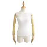 Fongt Throttling Knitted Vest 2025 Spring Sexy Shoulder High Bullet-Tendered Women's Top