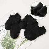 Pairs/lot 1 to 12 Years Summer Solid White Cotton Socks For Children Socks Spring No-show Low Cut Socks Boys Girls Boat