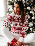 Tops Casual Long Sleeve Print Knitted