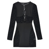 Sexy Zebra Print Cut Out Mesh Transparent Women Mini Dress for Beach Holiday Night Club Goth Party Bodycon Pencil Shorts