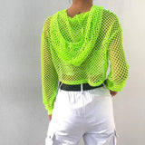 Fongt Summer Hot Sales Explosion Of Women's New Mesh Syarn With Sunscreen Shirt Women's T-Shirt