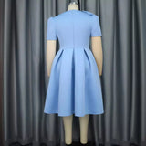Fongt T900l Dical Collar Bow Dress Loose Comfortable Big Skirt A Dress Dresses
