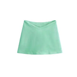 Fongt Summer New Thai Hottie Sexy Low V Waist Tight Body Slim Ass Skirt Skirt Mini Short Skirt