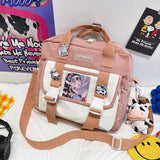 Student Campus Waterproof Backpack Women Multi-functional Travel Backpacks 2021 Schoolbags for Teenage Girls Shoulder