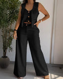 Fongt New Fashion Casual Vest Suit Women's Clothing