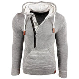 Fongt Men's Autumn/Winter Sweater Hooded Knitting Knitting Shirts